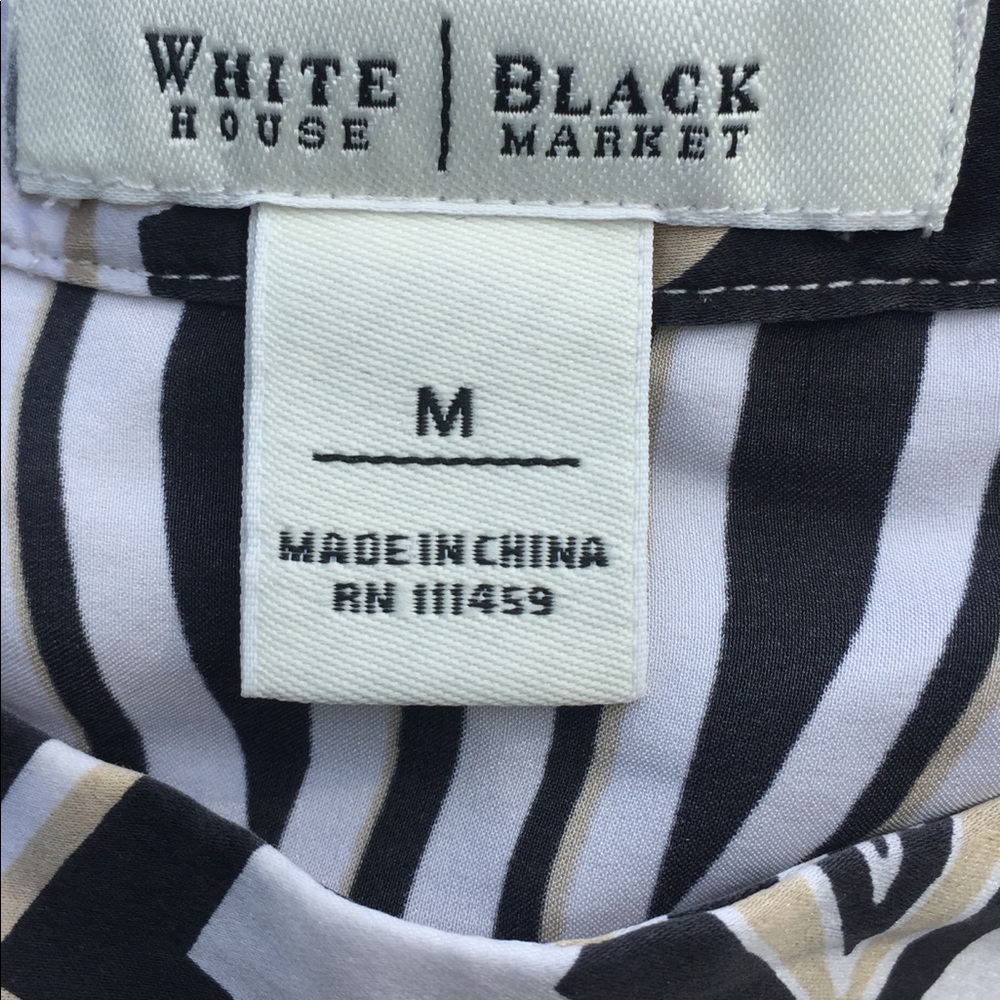 White House Black Market Tunic Style Top - Picture 7 of 7